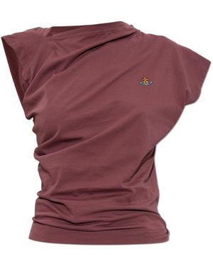 Vivienne Westwood T-Shirt 'Hebo' - Purple