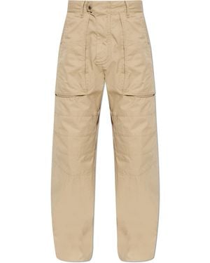 DSquared² Wide-Leg Trousers - Natural