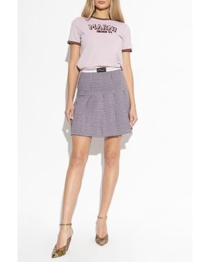 Marni T-Shirt With Logo - Purple