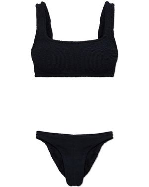 Hunza G Two-Piece Swimsuit "Xandra" - Black