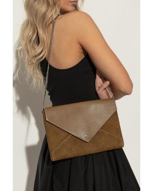 Tory Burch Clutch Bag 'T Monogram' - Black