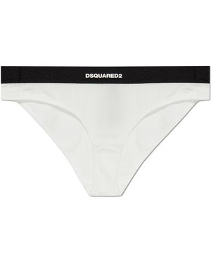DSquared² Logo Briefs - Black