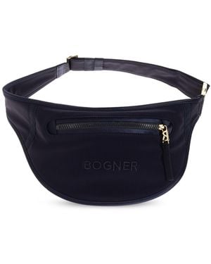 Bogner 'Karla' Bag With Embroidered Logo - Blue