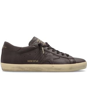 Golden Goose 'Super-Star Classic With List' Sports Shoes - Brown