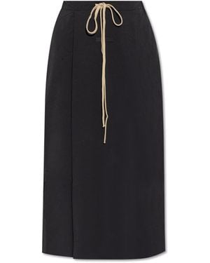 Fear Of God Skirt With Logo - Black
