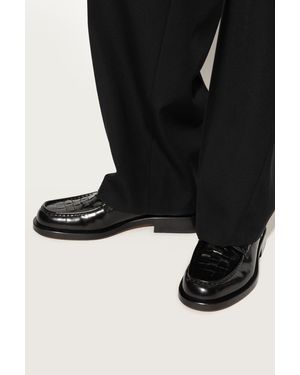 Jacquemus Leather Shoes Les Derbies Tresses, - Black