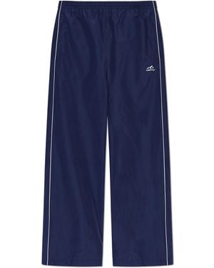 Balenciaga Wide-Leg Joggers - Blue