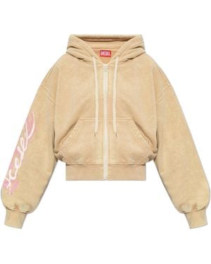 DIESEL Sweatshirt 'F-Elycy' - Natural