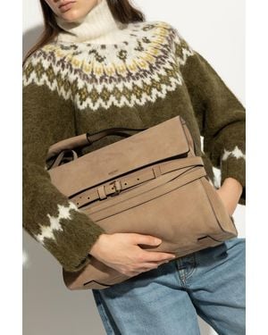 Moschino 'Tie Me' Handbag - Natural