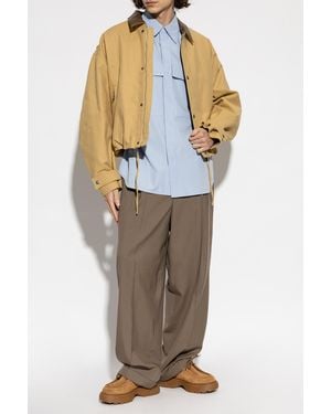 Jil Sander Cotton Shirt - Blue