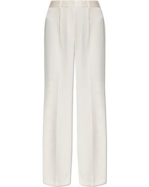 IRO Creased Trousers 'Saby' - White