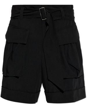 Lanvin Cargo Shorts - Black
