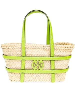 Tory Burch 'Ella Small' Shopper Bag - Yellow