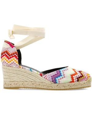 Missoni Wedge Heel Shoes - White