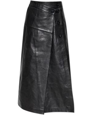 IRO Leather Skirt "Rimera" - Black