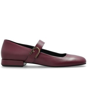 Furla Chic Ballet Flats - Purple