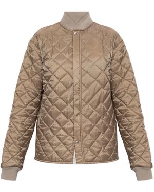 Maison Margiela Quilted Jacket - Natural