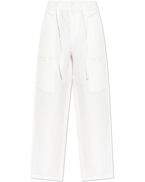Jil Sander 'Cargo' Trousers - White