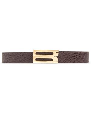 Victoria Beckham Leather Belt - Red