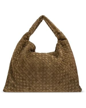 Bottega Veneta Shoulder Bag 'Hop Large' - Brown