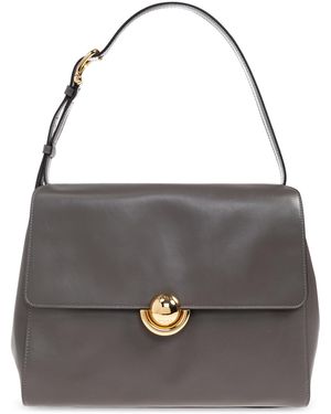 Furla "Domus Medium" Shoulder Bag - Black
