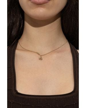 COACH Brass Necklace - Black