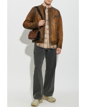 DIESEL Shirt 'S-Simply-Jmcm' - Brown