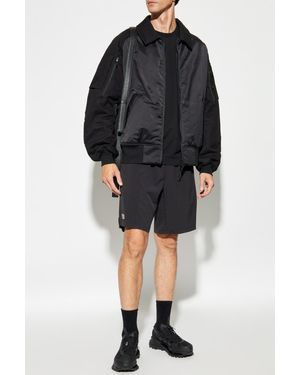 Y-3 Jacket With Logo - Black