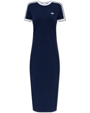 adidas Originals Dress With Logo - Blue