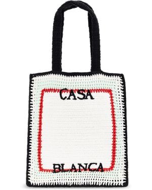 CASABLANCA Shopper Type Bag - Black