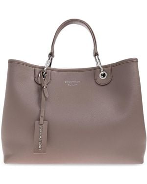 Emporio Armani Shopper Bag - Brown