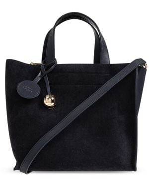 Furla Leather 'Divide It Tote S' Bag - Black