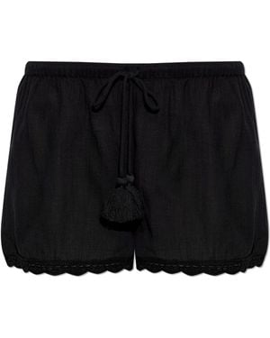 Ulla Johnson 'Aran' Shorts - Black