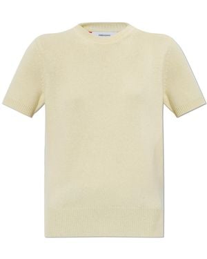 Ferragamo Cashmere Top - White