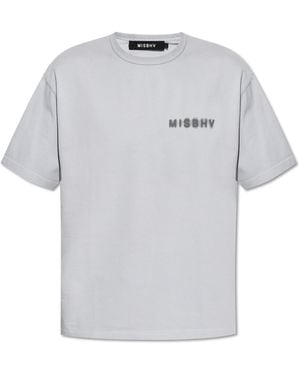 MISBHV T-shirt With Logo, - Grey