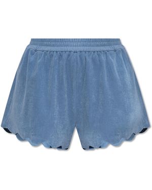 Marysia Swim "Bellini" Beach Shorts - Blue