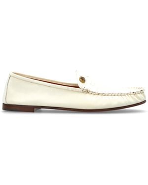 Versace "Guanto" Loafers Shoes - White