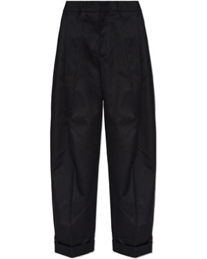 DSquared² Pleated Trousers - Black