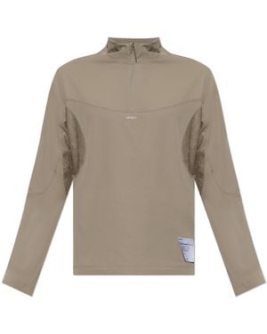 Satisfy Top 'Fuzzfleece Octa' - Natural