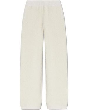 LACOSTE RUNWAY Trousers With Pockets - White