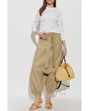 Balmain Crew Neck Sweater - Natural