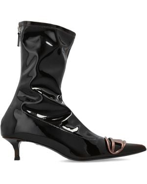 DIESEL 'D-Venus' Ankle Boots - Black