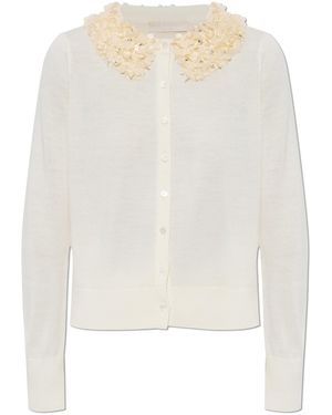 Ulla Johnson Wool Cardigan "Anna" - White