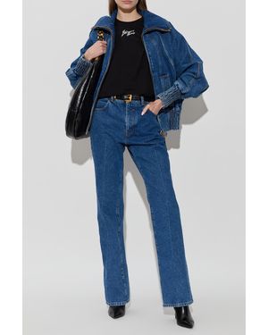 Balmain Straight-Leg Jeans - Blue