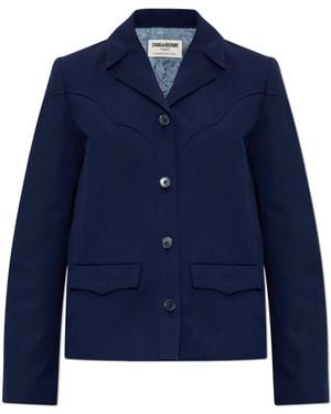 Zadig & Voltaire "Lara" Blazer - Blue