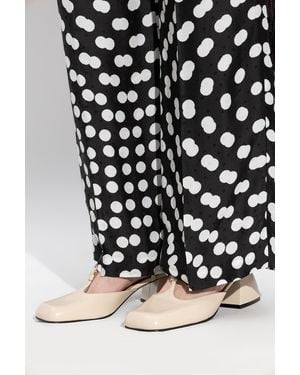 NODALETO Leather Heeled Shoes - Black