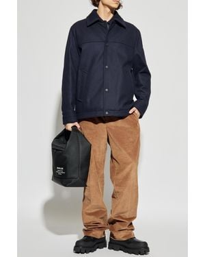 Moncler Wool Down Jacket - Blue