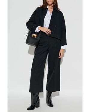 Marni Wool Pleated Pants - Black