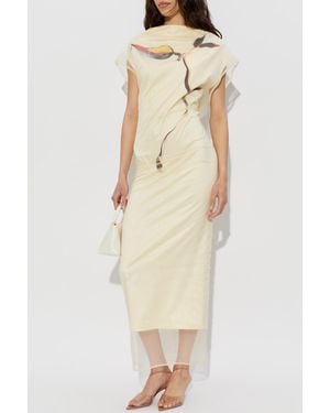 Sportmax "Viale" Dress - Natural