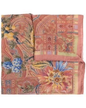 Etro Scarf With Print - Pink